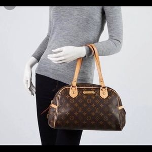 +SOLD+LOUIS VUITTON Monogram Montorgueil PM